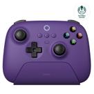 Controlador sem fio 8Bitdo Ultimate 2.4G com base de carregamento roxa