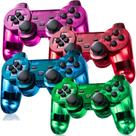 Controlador sem fio Burcica para PS2 Play Station 2 Dual Vibration 2