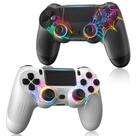 Controlador sem fio DEFNDR para PS4 com design de padrão de aranha