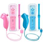 Controlador sem fio e Nunchuck para Wii/Wii U - pacote com 2