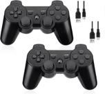 Controlador sem fio Prodico PS3 Double Shock, pacote com 2