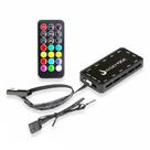 Controladora Até 10 Fans ARGB Rise Mode 6 Pinos Com Controle Remoto - RM-CON-01-5V