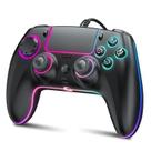 Controle com Fio RGB GUOC para PS5/PS4 e PC