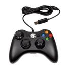 Controle Compativel para Xbox 360 Com Fio Para Video Game e PC Tvs Samsung Cor Preto