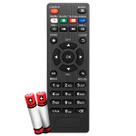 Controle Compatível Receptor Aquário STV2000 Netflix Pilhas Inclusas