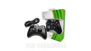 Controle Compativel Video Game e PC Xbx Com Fio Para Video Game e PC/ Fat E Pc Joystick Jogo gamepad