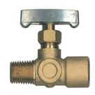 Controle de latão clássico Valve Bayou 1/8" MNPT x 1/4" FNPT