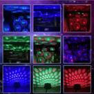 Controle De Música Led Lâmpada Noturna De Teto Usb Interior