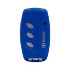 Controle de Portão Ipec Tx Deco 03 botões 433,92mhz Azul Controle de Portão Ipec Tx Deco 03 botões 433,92mhz Azul