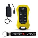 Controle De Som Automotivo Amarelo Sx2 Longa Distancia Bom Controle De Som Automotivo Amarelo Sx2 Longa Distancia Bom
