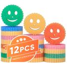 Controle de temperatura Scrub Sponges Treeroot 12 Colorful Smile Controle de temperatura Scrub Sponges Treeroot 12 Colorful Smile