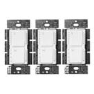 Controle de ventilador e redutor de luz Lutron Maestro MACL-LFQ-WH Controle de ventilador e redutor de luz Lutron Maestro MACL-LFQ-WH