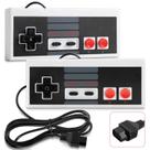 Controle de videogame XiQiDianr NES 8 bits, kit com 2 unidades, cabo de 167 cm