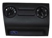 Controle E Moldura Da Ventilacao - ( Grafite ) ( Fiesta 2 Geracao 2002 A 2004 - Sem Aquecedor Sem Ar Condicionado ) - Original Ford - 4S6518K257AA0