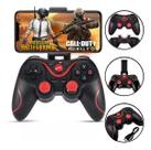 Controle Gamepad Joystick Celular Bluetooth Android Jogos Pc X3