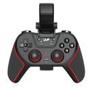 Controle Gamer Redragon Sempiten Bluetooth Com Suporte Para Celular Preto e Vermelho - G712 Controle Gamer Redragon Sempiten Bluetooth Com Suporte Para Celular Preto e Vermelho - G712