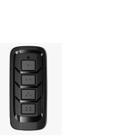 Controle Intelbras Xac 4004 Smart Alarme Cerca Ook fsk 433mz Cor Preto