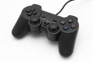Controle Joystick para PS2 e PS1 com sistema de vibração garantia de 6 meses cabo de 120 cm
