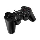Controle Joystick USB Bright com Fio para Computador e Notebook Simulador de Video Game Cor:Preto