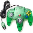 Controle KIWITATA Classic N64 com Fio Transparente Verde