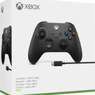Controle Microsoft Series e One Preto Carbon Black + Cabo C