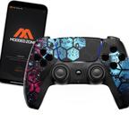 Controle MODDEDZONE Custom Rapid Fire Anti Recoil para PS5 e PC