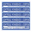 Controle Numerado 2 Corpos com 100 Folhas PT 20 - Tamoio