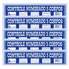 Controle Numerado 3 Corpos com 100 Folhas PT 10 - Tamoio