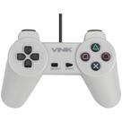 Controle Pc Usb Ps1-playstation 1 Cinza - Retrô - Vinik Play
