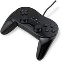 Controle PRO Clássico Para Wii Com Fio Preto