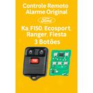 Controle Remoto Alarme Original Ford Ka F150 Ecosport Ranger Fiesta 3 Botões Controle Remoto Alarme Original Ford Ka F150 Ecosport Ranger Fiesta 3 Botões