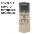 Controle remoto ar condicionado mitsubishi split pj502a704aa original