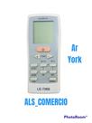 Controle Remoto Ar Condicionado York Split Gz-12a-e1 LE 7069 Controle Remoto Ar Condicionado York Split Gz-12a-e1 LE 7069