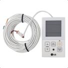 Controle Remoto Com Fio Ar Condicionado Lg Pqrchca0qw Bege Controle Remoto Com Fio Ar Condicionado Lg Pqrchca0qw Bege