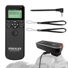 Controle remoto com temporizador de intervalos PHOLSY para câmeras Canon
