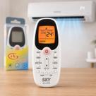 Controle Remoto Compatível Com Ar Komeco SKY7050 R06BGCE Display Digital Controle Remoto Compatível Com Ar Komeco SKY7050 R06BGCE Display Digital