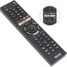 Controle Remoto Compatível Com Sony Rmt-Tx300B Bravia Led Smart TV Com YouTube Netflix