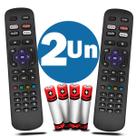 Controle Remoto Compatível com TV AOC Roku 43S5295 43S5195 Com Botões Netflix Deezer Kit 2