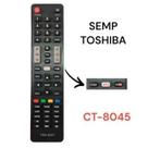 Controle Remoto Compatível TV Smart Semp Toshiba Ct8045 FBG9057 LE7263
