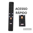 Controle Remoto Compatível Tv Tcl Smart Rc802n L55s4900fs Netflix Globo Play FBG-8027