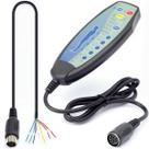 Controle remoto de cadeira Muhubaih DN-03 com vibração térmica, cabo de 30 cm, 12 V