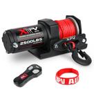 Controle remoto de corda sintética Winch XPV AUTO 2500 libras