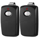 Controle remoto de porta de garagem Kingdder 2 unidades para Linear 300 MHz