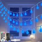 Controle remoto impermeável azul String LORRYTE 100 LED de 13 m Controle remoto impermeável azul String LORRYTE 100 LED de 13 m