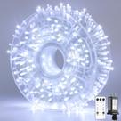 Controle remoto impermeável LED Christmas String Lights JMEXSUSS 40m 400 LED