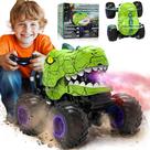 Controle remoto Monster Truck BEZGAR com spray, luz e música