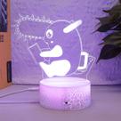 Controle remoto Night Light 3D Chainsaw Man Pochita Touch