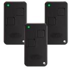 Controle Remoto Ntx Rc 433 MHZ Preto Rossi 3 Unidades