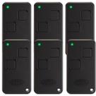 Controle Remoto Ntx Rc 433 MHZ Preto Rossi 6 Unidades