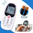 Controle Remoto Para Ar Condicionado Midea Comfee Komeco 2 Pilhas